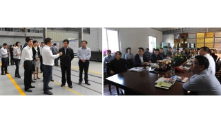 麗水市委副書記、市長黃志平調(diào)研企業(yè)
