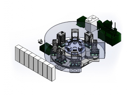 八工位數(shù)控銑削機床HK730系列