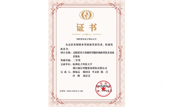 發(fā)明創(chuàng)業(yè)獎(jiǎng)創(chuàng)新獎(jiǎng)